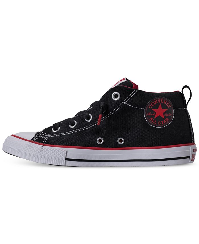 Converse Boys' Chuck Taylor All Star Street Mid Casual Sneakers from ...