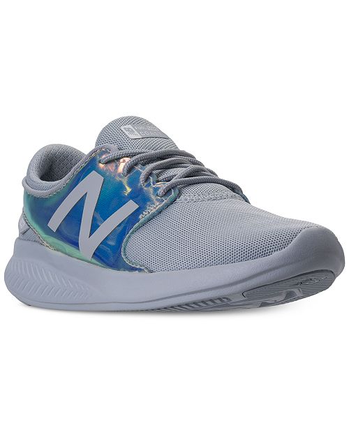New Balance Little Girls Fuelcore Coast V3 Iridescent Running