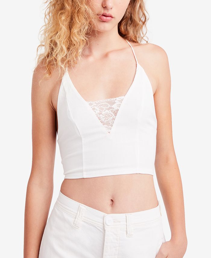 Free People - Stevie Lace Trim Bralette