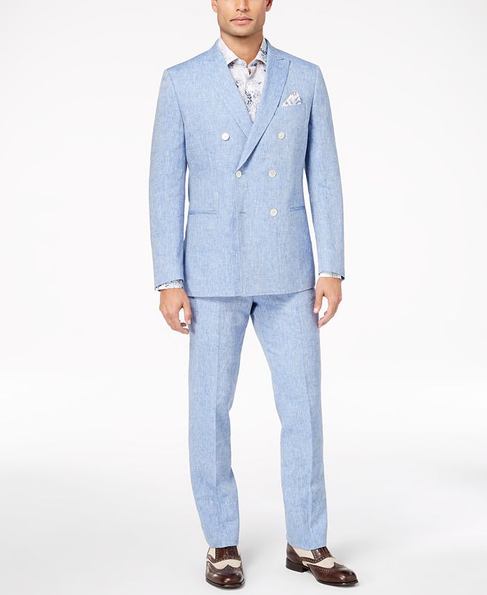 Mens double breasted suits macy's new arrivals