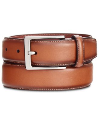 perry ellis portfolio men's leather amigo dress belt