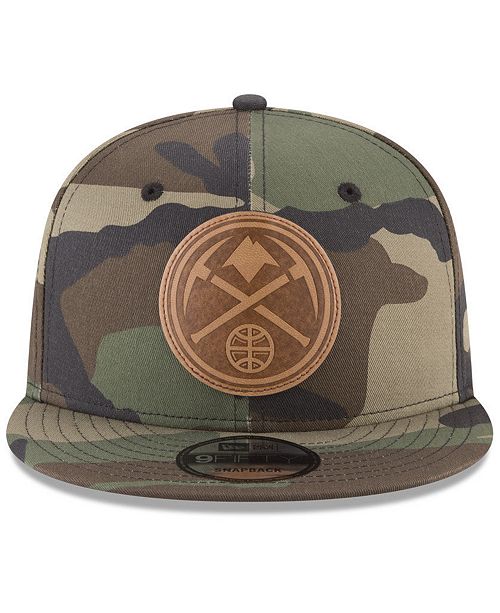 New Era Denver Nuggets Camo 9FIFTY Snapback Cap & Reviews ...