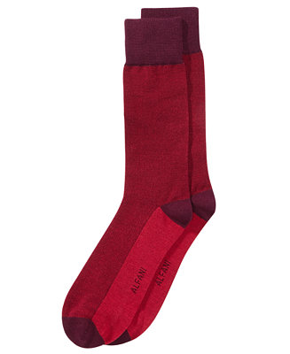 Alfani Men's Piqué Knit Dress Socks, Created for Macy's - Macy's