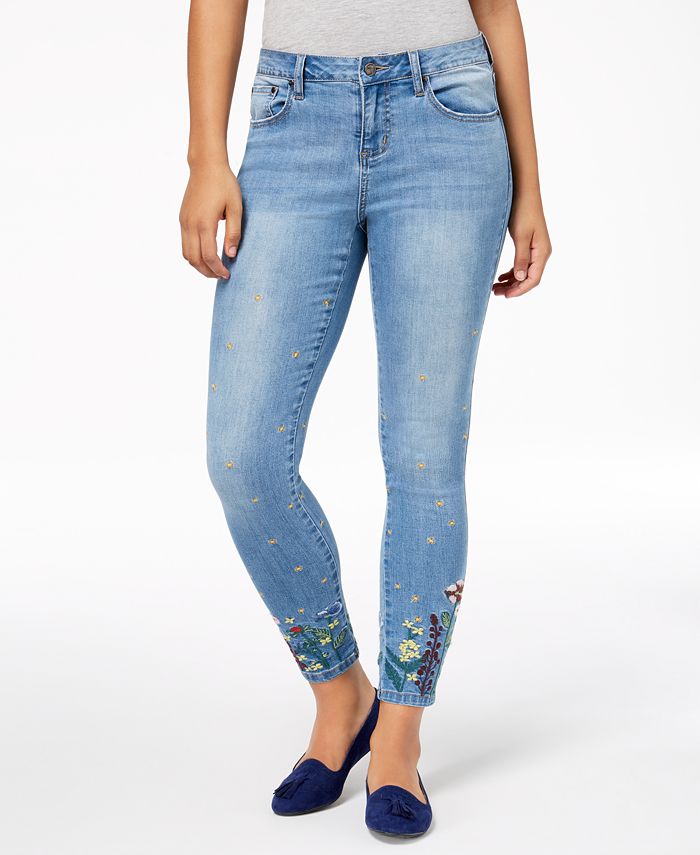 Earl Jeans, Jeans, Earl Jean Embellished Embroidered Straight Jeans