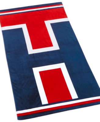 Tommy Hilfiger - Cotton 35" x 66" Printed Beach Towel