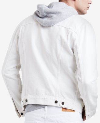 Men's Regular-Fit Non-Stretch Denim Trucker Jacket