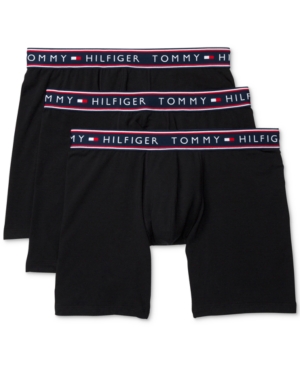 Tommy Hilfiger Men's Cotton Stretch Boxer Brief 3 Pack