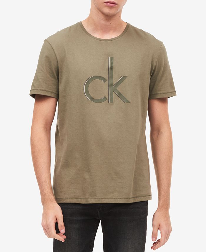 Calvin Klein Jeans Men's Big and Tall Shadow Logo T-Shirt - Macy's