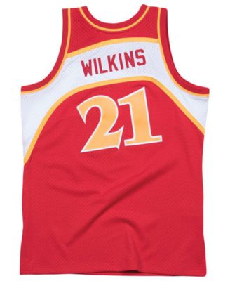 mitchell and ness dominique wilkins jersey