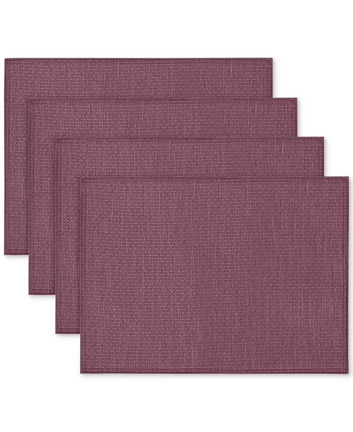 Noritake Colorwave Plum 4Pc. Placemat Set Macy's