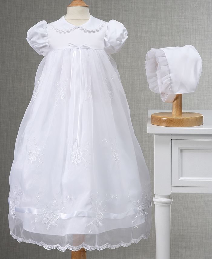 Lauren Madison Embroidered Christening Gown, Baby Girls & Reviews - Dresses  - Kids - Macy's