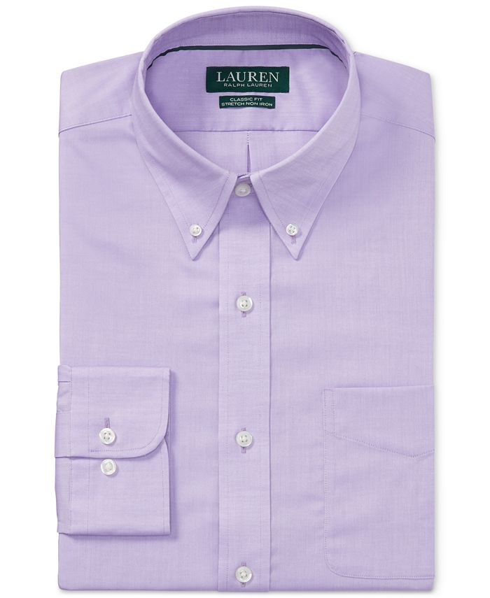 Ralph Lauren Men's Classic-Fit Dress Shirt - Macy's