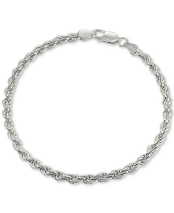 Paros Bracelet in 2023  Silver chain bracelet, Sterling silver