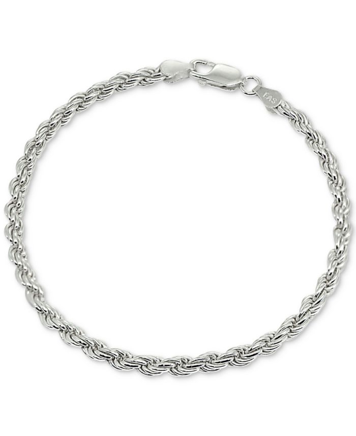 Giani Bernini Rope Bracelet in Sterling Silver