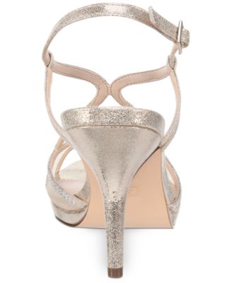 nina blossom strappy embellished evening sandals