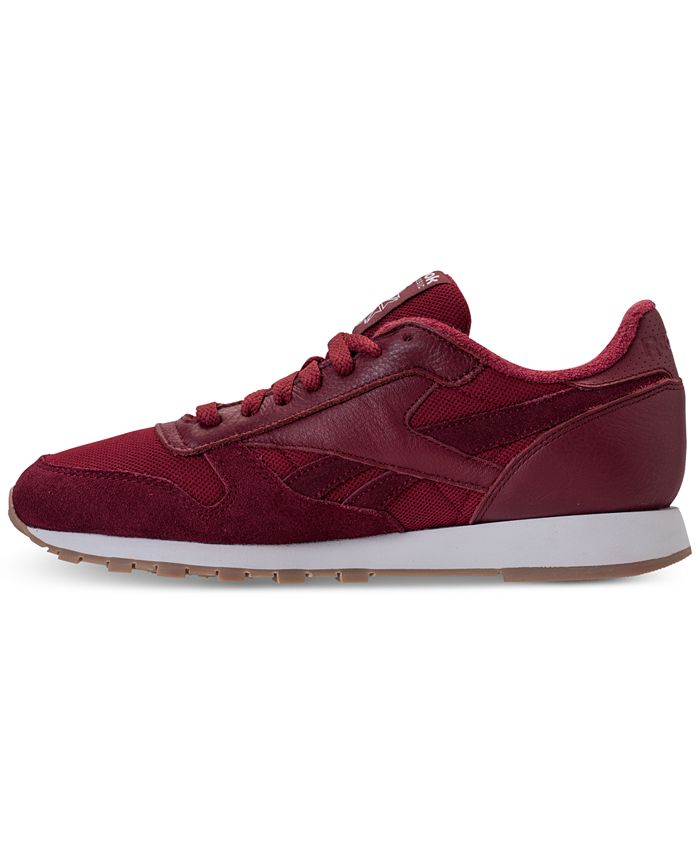 Reebok Men's Classic Leather ESTL Casual Sneakers from Finish Line - Macy's