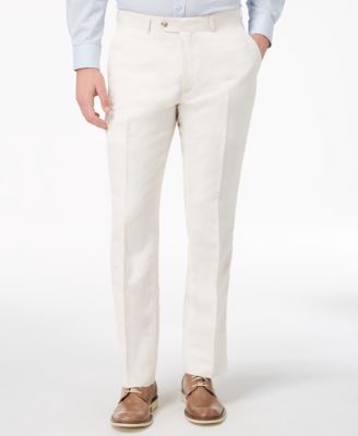 Perry Ellis Men's Slim-Fit Stretch White Suit