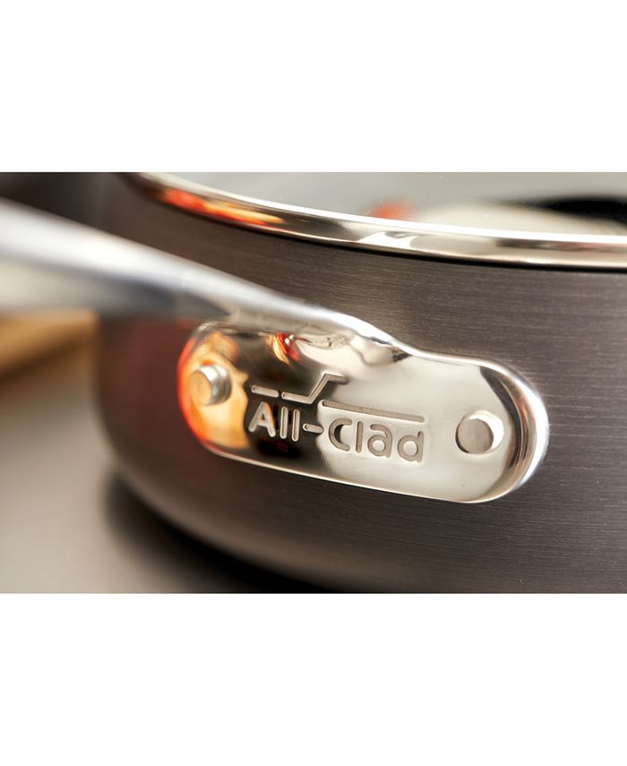 All-Clad E1002S64, HA1 Hard Anodized Nonstick Cookware Set, 2 piece Fry Pan  Set - Macy's