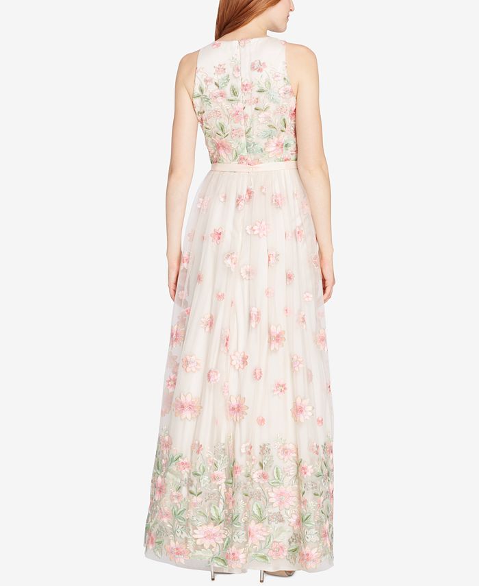 sachin and babi light blue dress tahari asl embroidered a line gown 2026 Buy