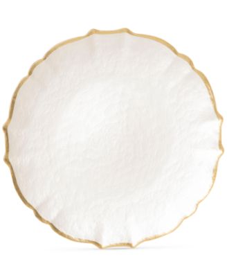 Pastel Glass Collection Service Plate/Charger