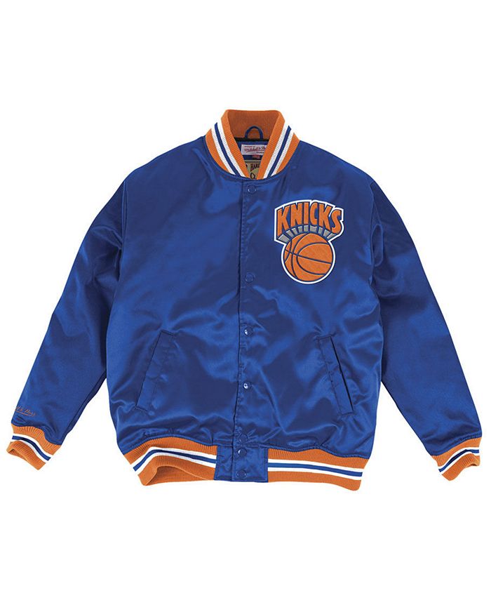 Mitchell & Ness Men's New York Knicks Satin Jacket - Macy's