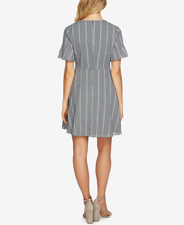 CeCe Bell-Sleeve Fit & Flare Dress - Macy's
