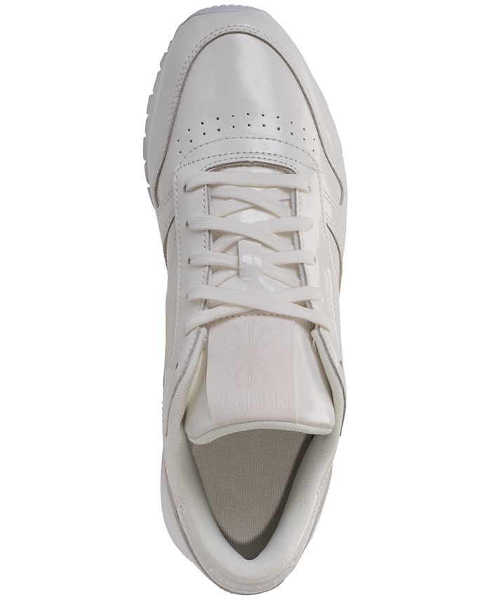 Reebok Women's Classic Leather Patent Casual Sneakers from Finish Line ...