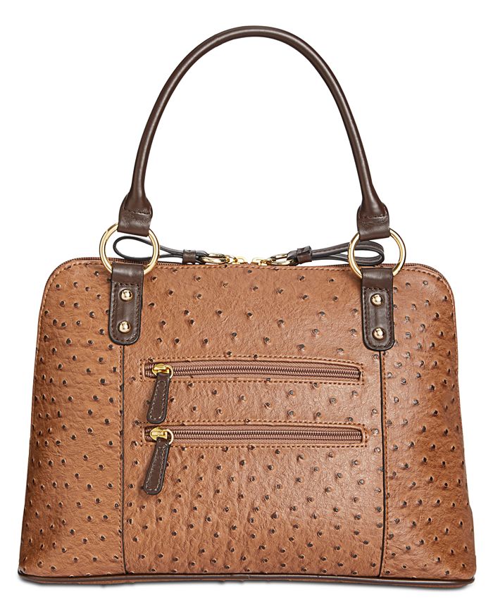 Giani Bernini Women's Faux-leather Logo Belt Bag In Chocolate