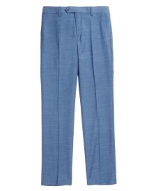 Solid Blue Suit Pants, Big Boys 