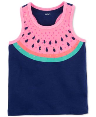 Carter's - Cotton Watermelon Tank Top, Toddler Girls (2T-5T)