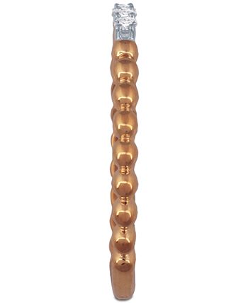 Macy's - Diamond Stackable Beaded Band (1/8 ct. t.w.)