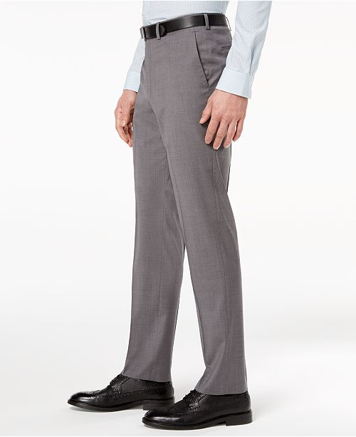 DKNY CLOSEOUT! Men's SlimFit Stretch Neat Suit Pants Pants Men