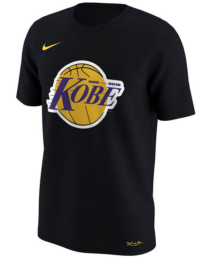 Nike Men's Kobe Bryant Los Angeles Lakers Final Second T-Shirt - Macy's