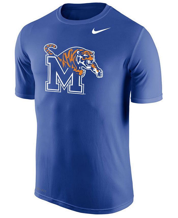 Nike Men's Memphis Tigers Dri-Fit Legend 2.0 Logo T-Shirt - Macy's