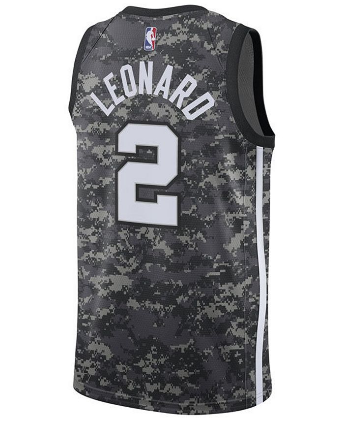 Nike Men's Kawhi Leonard San Antonio Spurs City Swingman Jersey ...