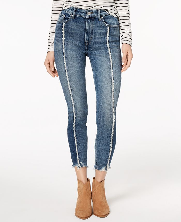 Lucky Brand Bridgette Frayed Skinny Jeans - Macy's