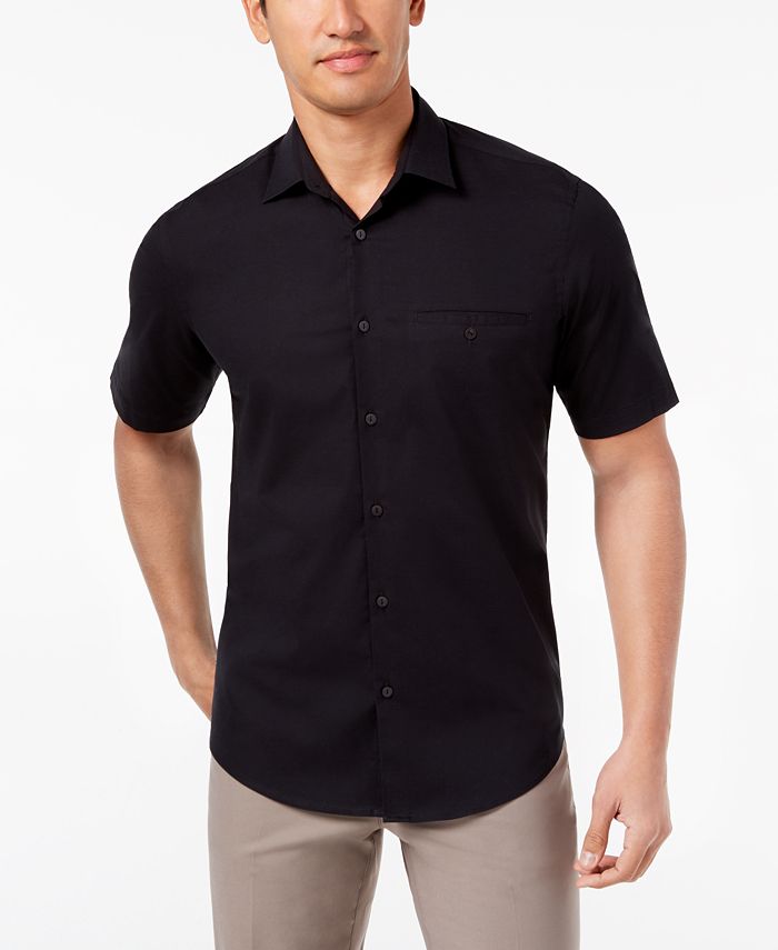 Alfani Men's Chest Pocket Shirt, Created for Macy's - Macy's