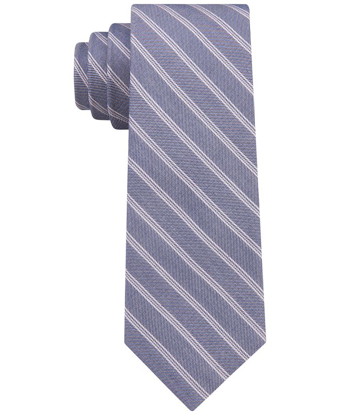 DKNY Men's Multi Twill Stripe Slim Tie - Macy's