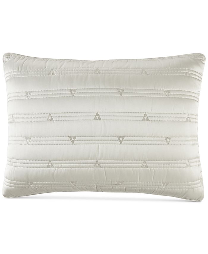 Hotel Collection Gilded Geo Quilted Sham, King, Created for Macy's Macy's