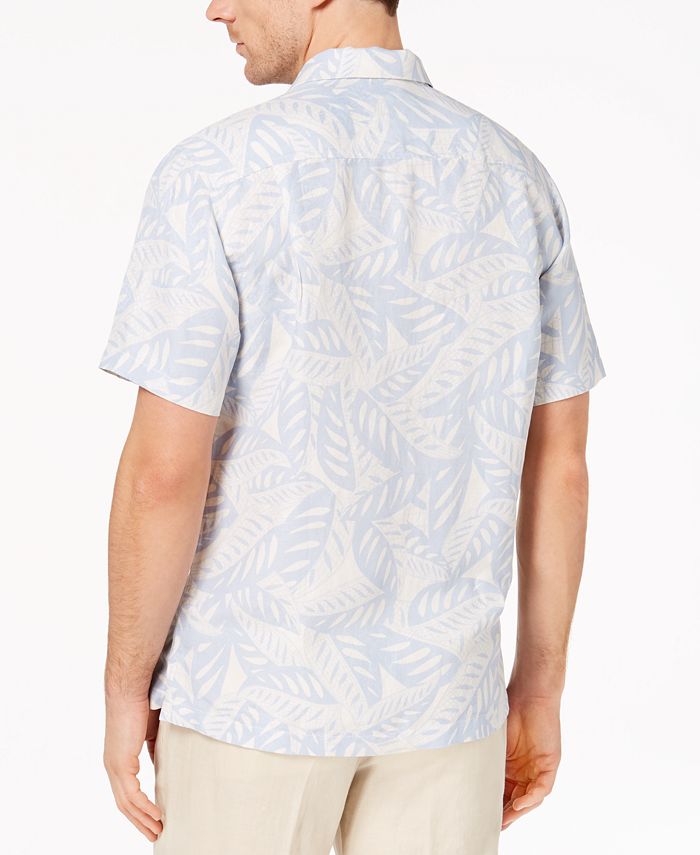 Tommy Bahama Men's Casa Fronda Palm-Print Shirt - Macy's