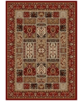 Closeout! Km Home Pesaro Panel Red 2'2