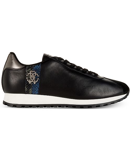 Roberto Cavalli Men's Leather Running Sneakers & Reviews All Men's