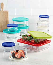 22 Piece Food Storage Container Set, Created for Macy's 