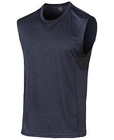 Men's Mesh-Trimmed Sleeveless T-Shirt, Created for Macy's