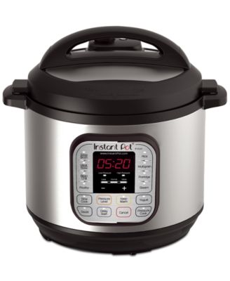 Instant Pot DUO80 7-in-1 Programmable Pressure Cooker 8-Qt. - Macy's