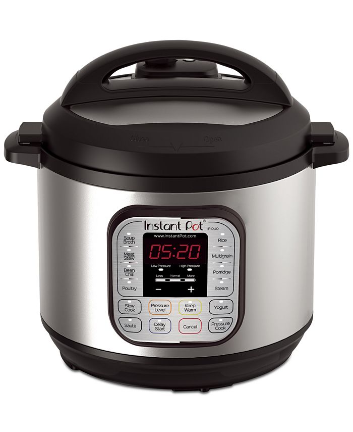 Instant Pot DUO80 7in1 Programmable Pressure Cooker 8Qt. Macy's