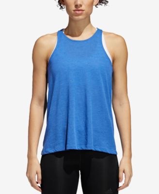 adidas high neck tank top