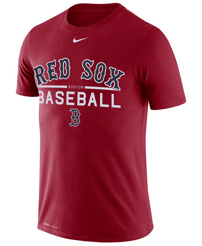 Nike Men's Boston Red Sox Dry Practice T-Shirt & Reviews - Sports Fan ...
