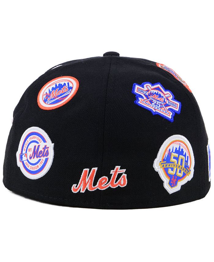 New Era New York Mets Ultimate Patch Collection All Patches 59FIFTY Cap
