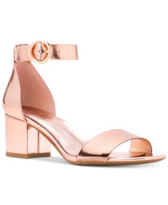 michael michael kors lena flex block heel sandals